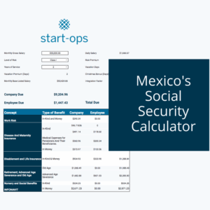 IMSS Social Security Calculator